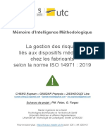 2021 02 Idsap Memoire Norme Iso 14971 2019 Sur La Gestion Des Risques Des DM