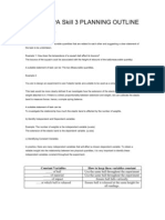 Physics Spa Skill 3 Planning Outline