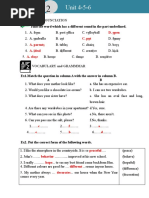 Grade 6 - Review 2 - Key