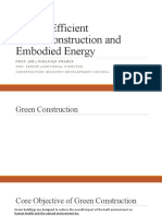 Embodied Energy