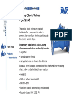 Flanged-Non-Retun-Valve Dimensions