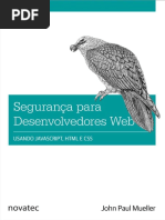 Seguranca para Desenvolvedores Web - 1 Edicao - John Paul Mueller - 2019