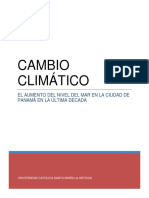 Investigación - Aumento Nivel Del Mar en La Ciudad de Panamá en Los Últimos 10 Años (Final)