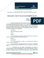 Resolução - RDC #749, de 5 de Setembro de 2022