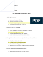 Guía de Estudio-Segundo Parcial-Lengua Española