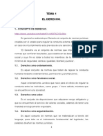 TEMA 1 El Derecho