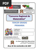 Examen Concurso Aco 3 Ro Primaria