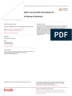 Le Vieillissement Au Féminin Et Au Masculin Chez Simone de Beauvoir Female and Male Aging in Simone de Beauvoir