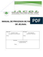 Manual de Procesos de Fabricacion Jeli-San