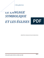 Le Langage Symbolique Et Les Églises: Faites Parler Les Pierres