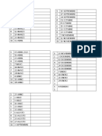 Calendario Domingos 2023