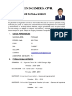 CV Patilla Munive Roy.