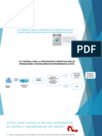 Ley Federal para La Prevención e Identificación de