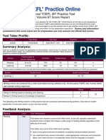 Score Report