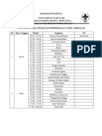 Gerakan Pramuka Susunan Acara Pta Fixx