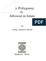 Why Is Polygamy Allowed in Islam