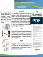 Poster Clinical Investigation of Magic Ring (Modified Plastibell Device) For Circumcision