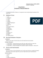 Mechanism of Human Behavior