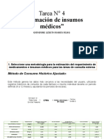 Tarea4 - Katherine Ramos Rojas - Estimacion de Insumos Medicos