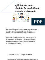 Perfil Del Docente (Facilitador)