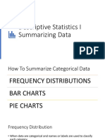 Lecture 2a - Descriptive Stats I 