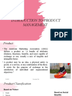 1 Introduction To Product Management