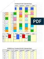 School Timetable