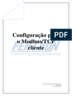 Configuração para o Modbus-TCP Cliente