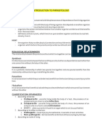 Introduction To Parasitology-Merged