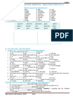 Unit 3 - Practice Test No. 4