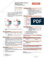 Gastroesophageal Reflux Disease (Gerd) & Hiatal Hernia: Medsurgical