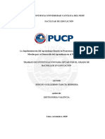 La Implementación Del Aprendizaje Basado en Proyectos (ABP) Con Dispositivos