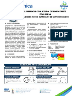 Es - Desinfectante Ecolimpio