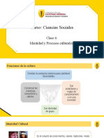 Clase 6 - Identidad y Procesos Culturales