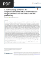 A Technical Step Forward in The Integration of Visible Induced Lumine