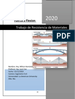 Quinto Trabajo de Resistencia de Materiales