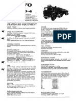 Volvo G89 Spec Sheet