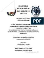 Curso de Especialización Con Opción A Titulación en "Administración y Gestión de Proyectos Productivos"