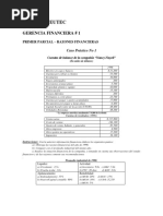 TAREA - Semana # 1 Razones Financieras