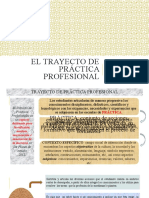 El Trayecto de Práctica Profesional