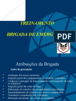 TREINAMENTO Brigada de Emergência