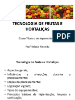 Tecnologia de Frutas e Hortaliças - Slide1