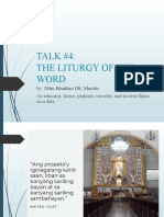 The Liturgy of The Word