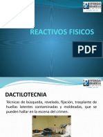 05 Reactivos Fisicos