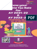 E PDF - Know Your Income Tax Rate AY 2021 22 23