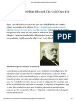 Cómo Los Rockefeller Bloquearon La Cura de Oro para La Adicciónn