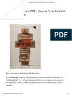 Antifrágil Resumen PDF - Nassim Nicholas Taleb - Blog