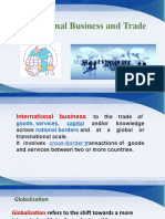 International Business Trade Lesson 1