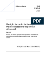 ISO 5167 - 1991 - Medicao de Vazao de Fluido Por Meio de Dispositivo Diferencial