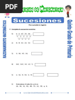 Sucesiones 5to